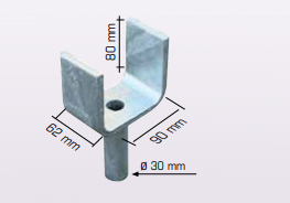 Fourche étai simple galva ALTRAD - 609013ZMH