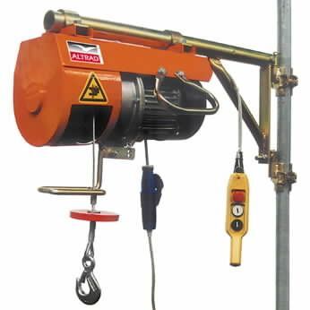 Treuil ALTRAD DM200 monophasé 200 kg potence fixe - 701200