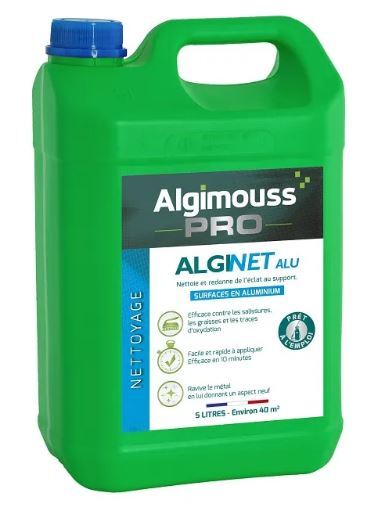 ALGINET ALU - 1 LITRE - Nettoyant Aluminium ALGIMOUSS - 004001