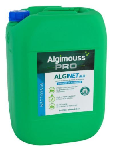ALGINET ALU - 30 LITRES - Nettoyant Aluminium ALGIMOUSS - 004003