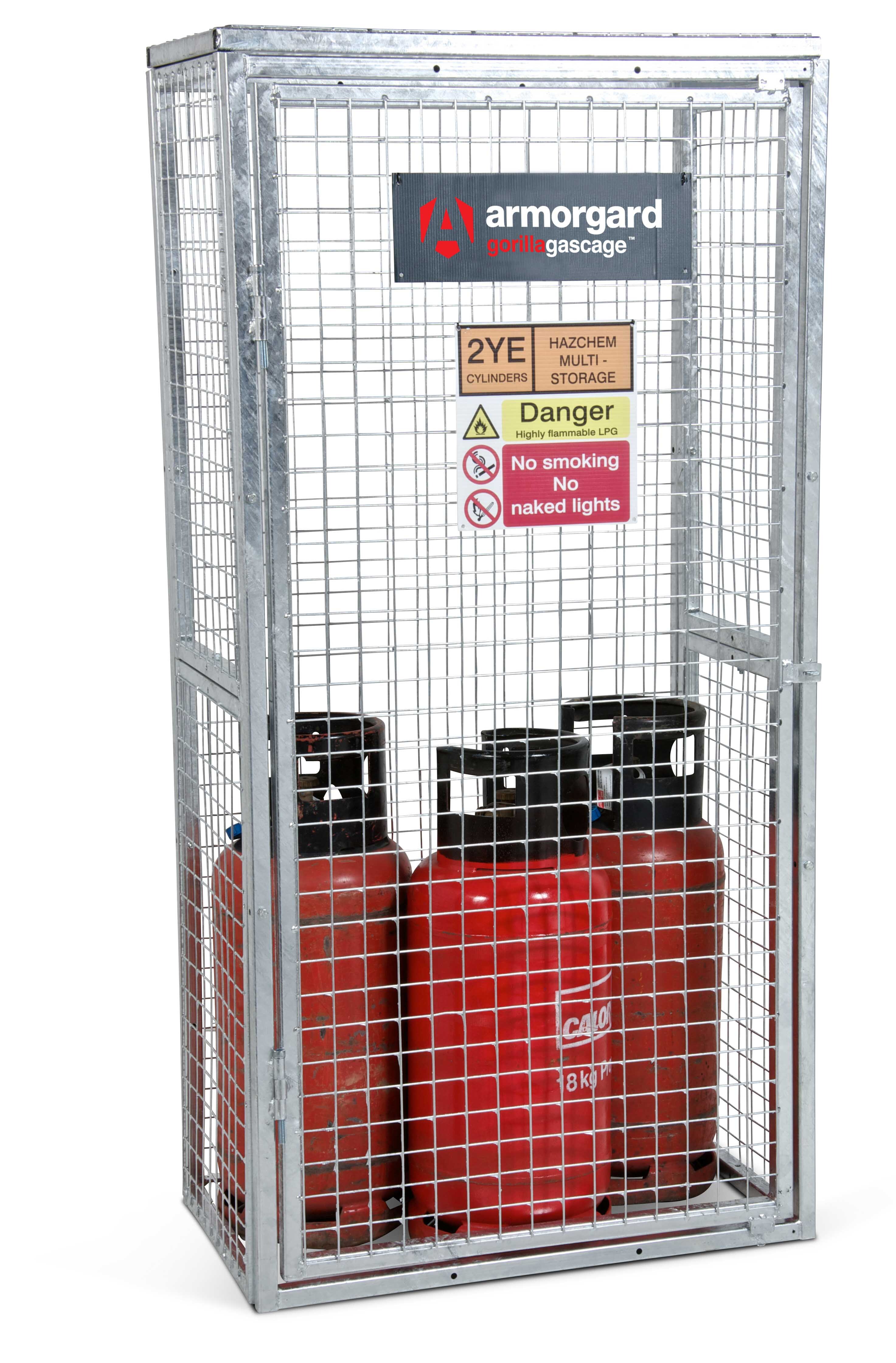 Cage pour bouteilles de gaz gorrila gas cage ggc3 - 900x500x1800ARMORGARD - GGC3