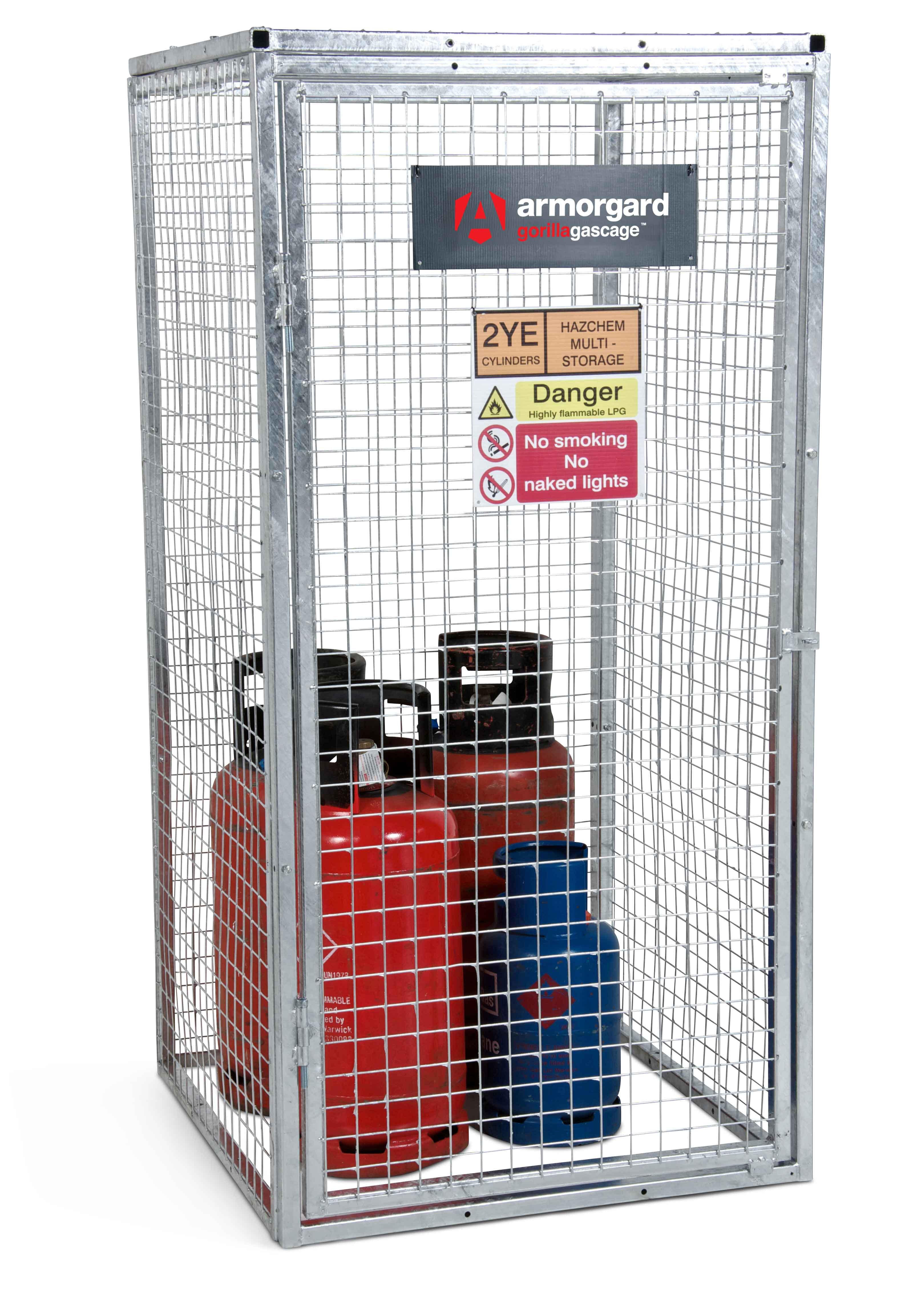 Cage pour bouteilles de gaz gorrila gas cage ggc5 - 900x900x1800ARMORGARD - GGC5