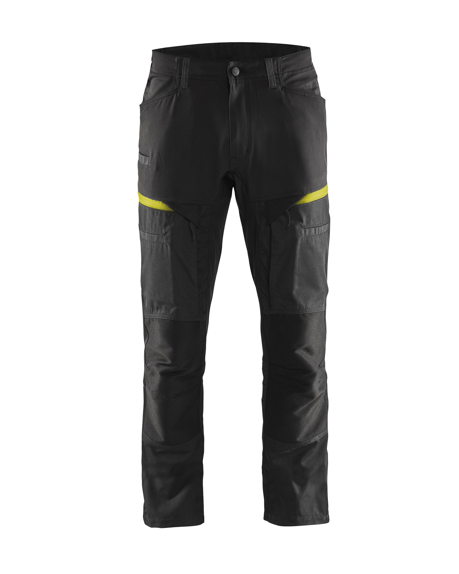 Pantalon maintenance +stretch Blåkläder 1456 Noir/Jaune fluo Blaklader - 145618459933C