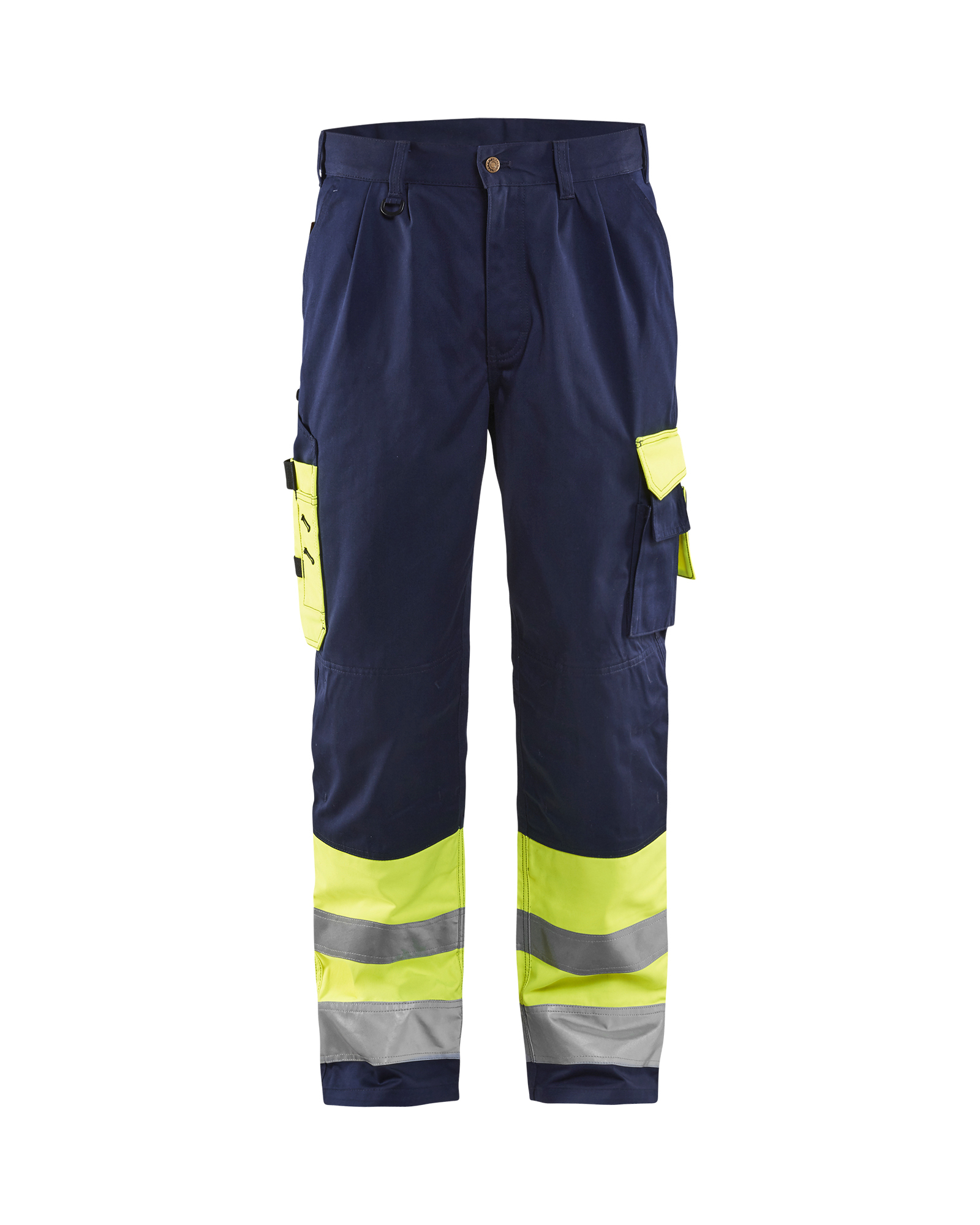 Pantalon artisan haute-visibilité Blåkläder 1584 Jaune fluo/Marine Blaklader - 158418603389C