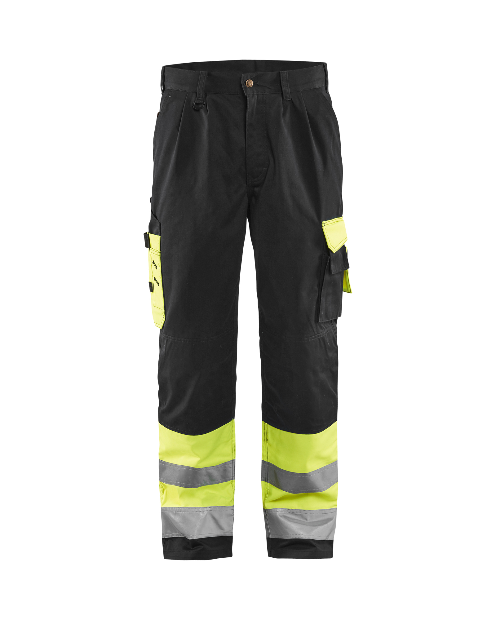 Pantalon artisan haute-visibilité Blåkläder 1584 Jaune fluo/Noir Blaklader - 158418603399C