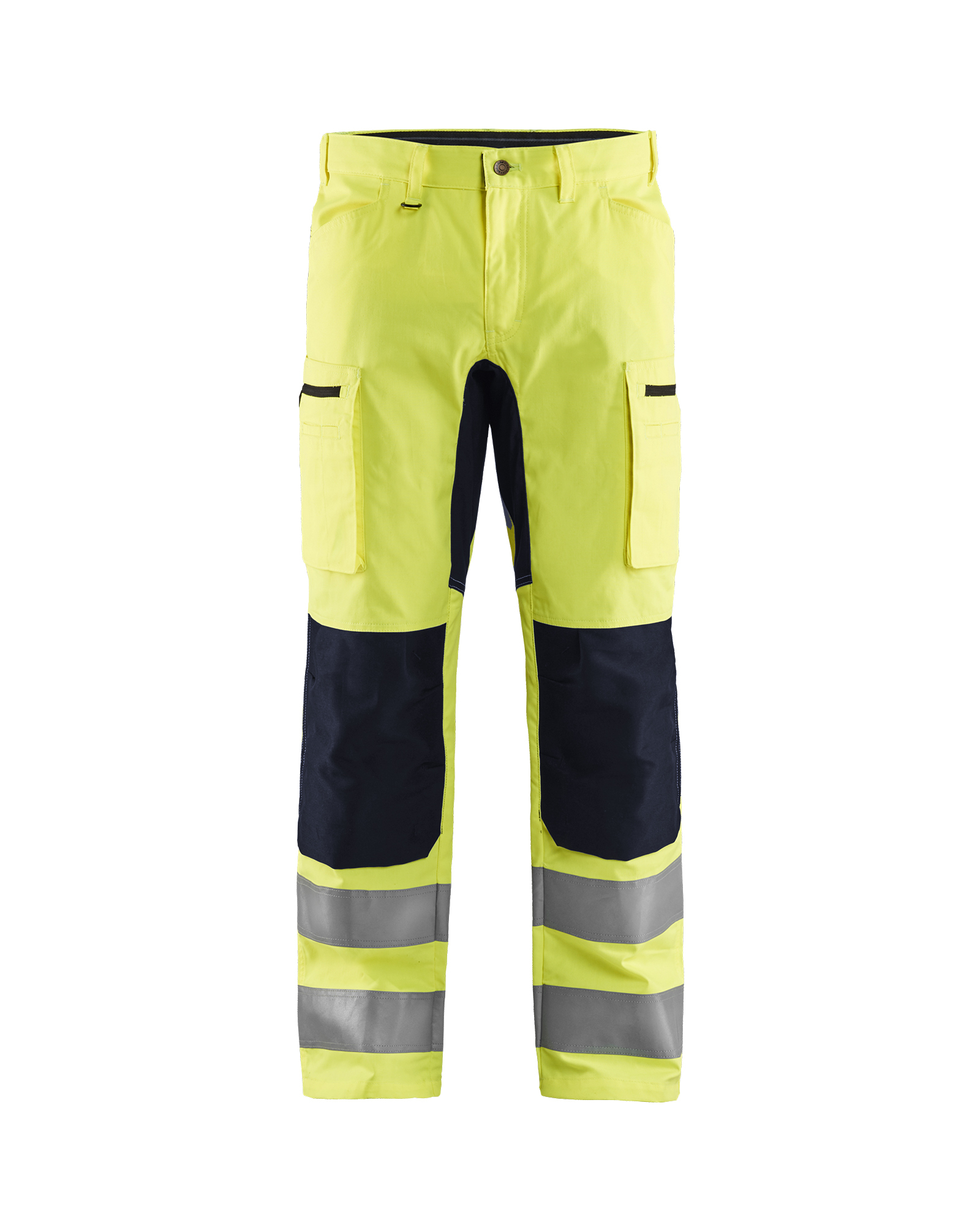 Pantalon artisan haute-visibilité +stretch Blåkläder 1585 Jaune fluo/Noir Blaklader - 158518113399C