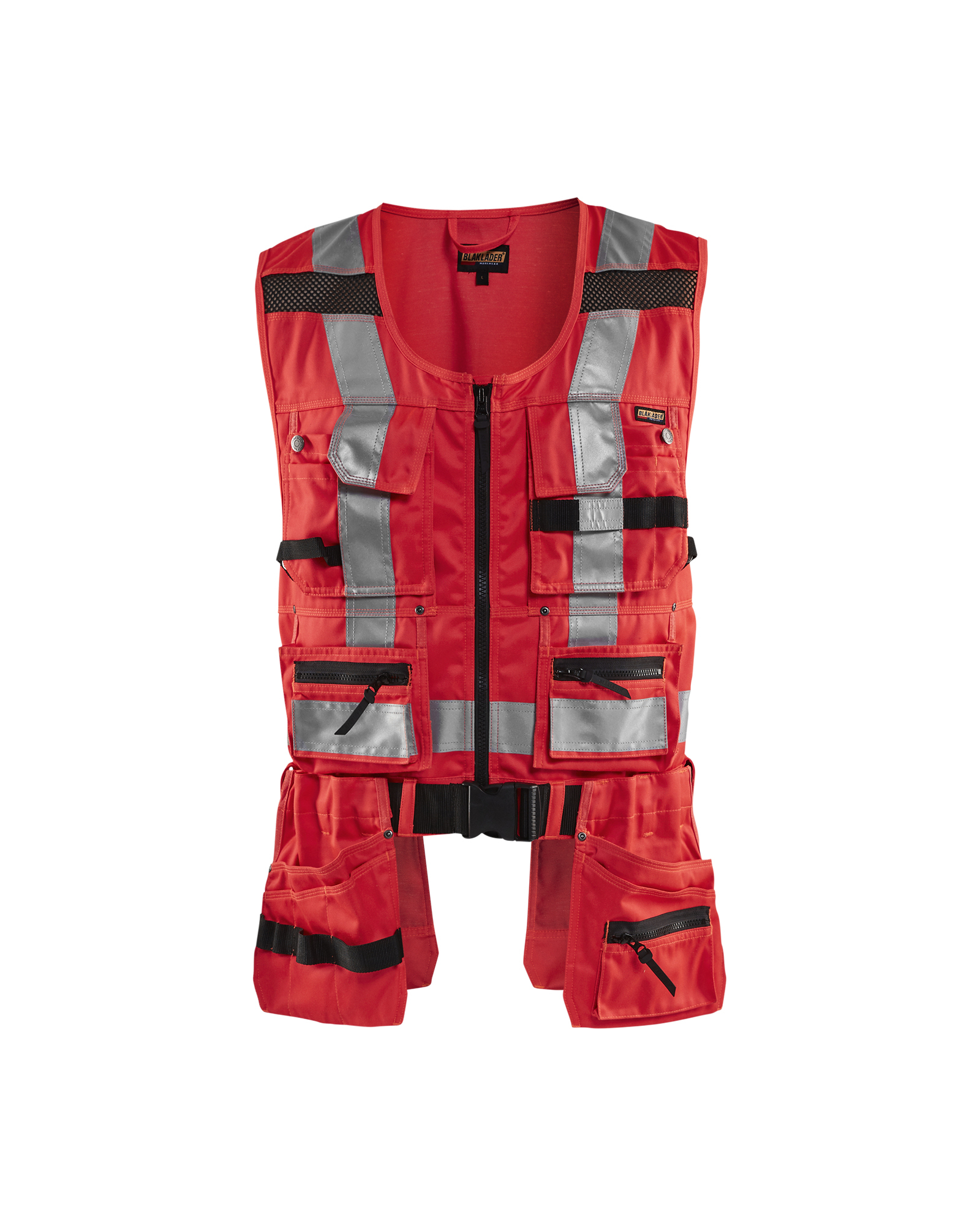 Gilet porte-outil haute-visibilité Blåkläder 3032 Rouge fluo Blaklader - 303218045500