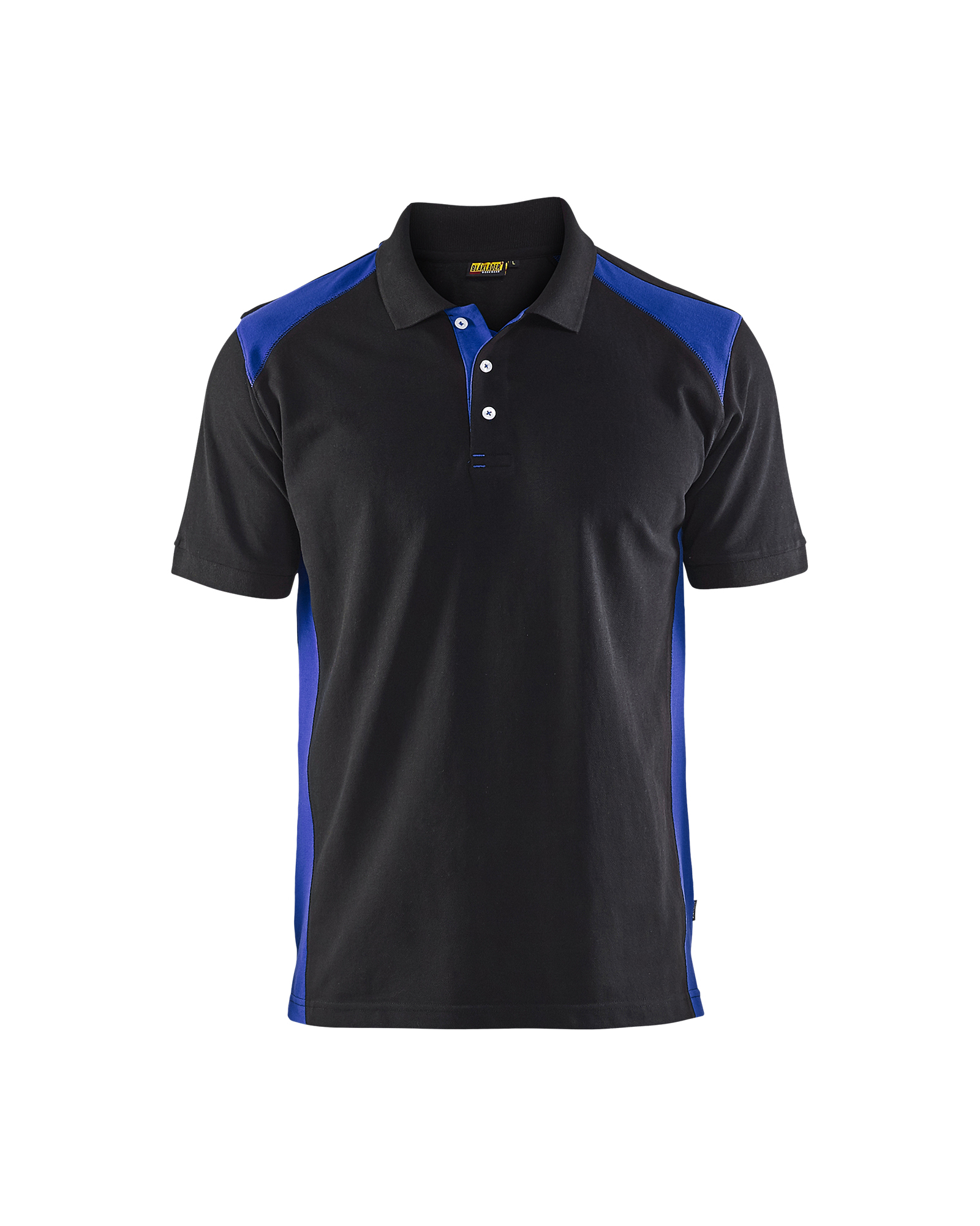 Polo Piqué Blåkläder 3324 Noir/Bleu roi Blaklader - 332410509985