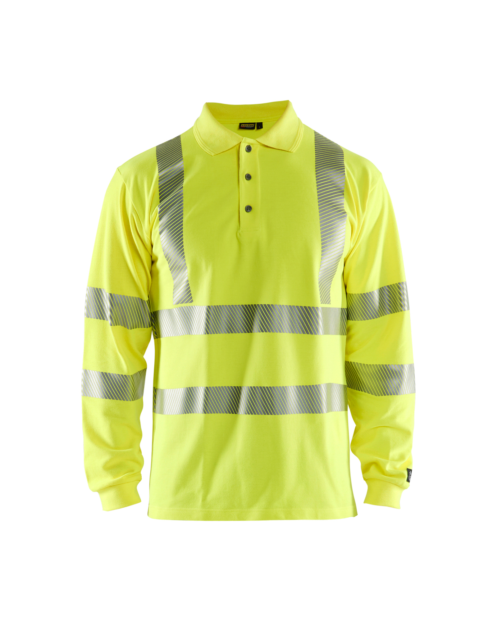 Polo piqué manches longues multinormes inhérent Blåkläder 3439 Jaune fluo Blaklader - 343917263300