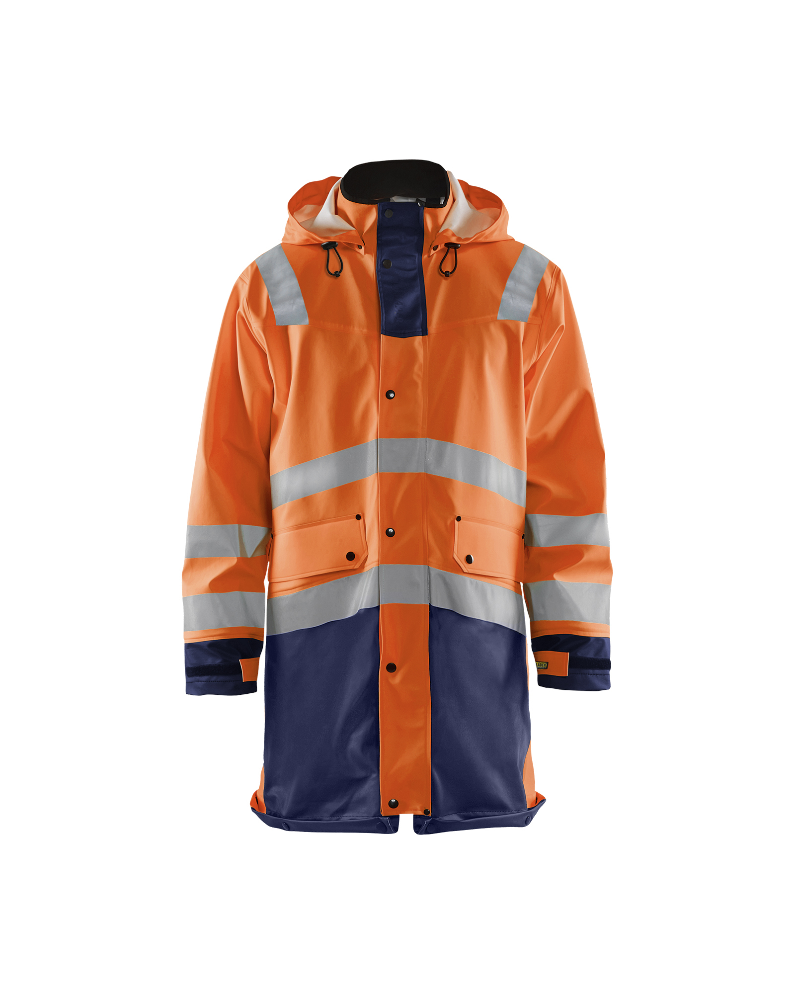 Veste de pluie haute-visibilité Blåkläder 4326 Orange fluo/Marine Blaklader - 432620055389