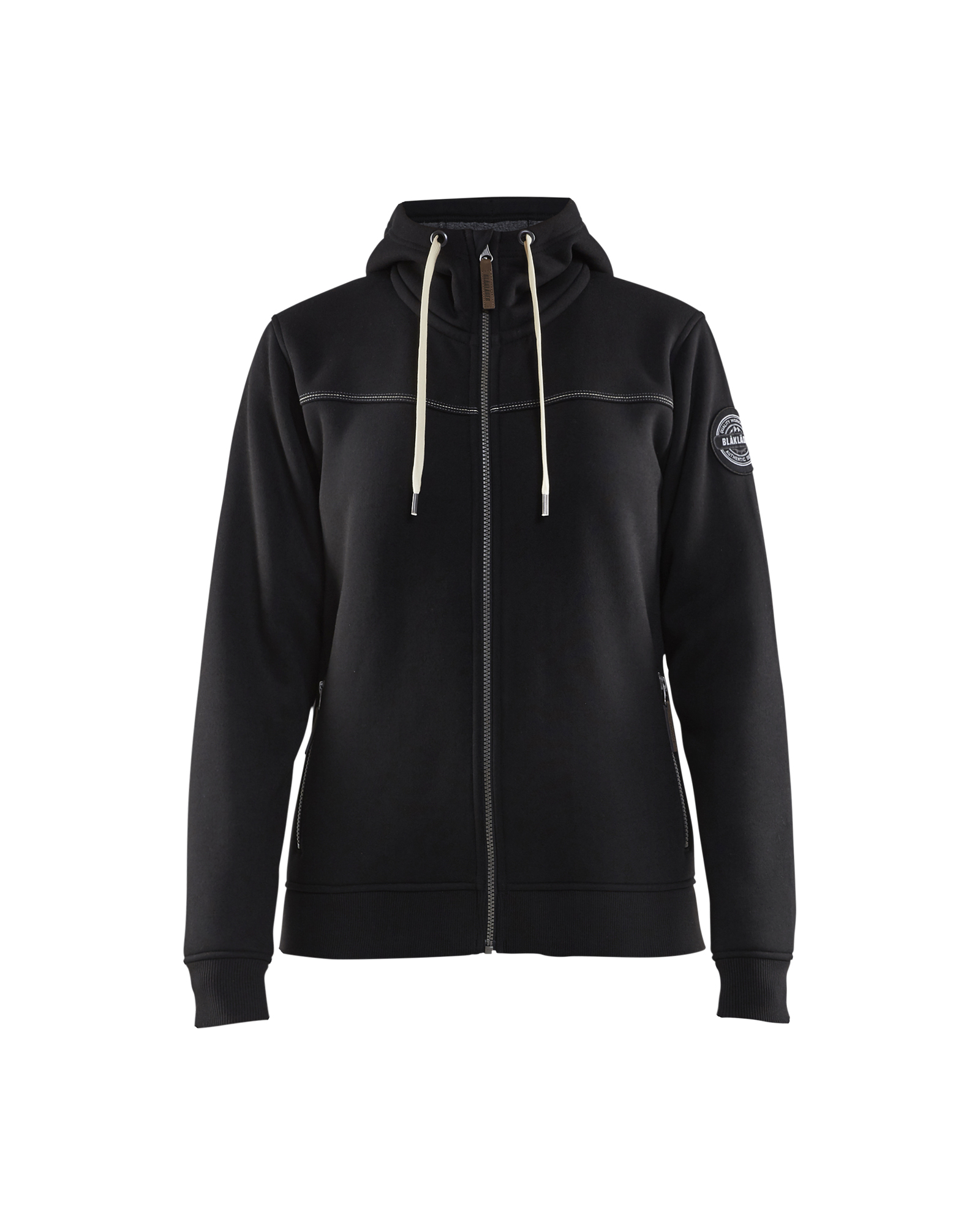 Sweat zippé à capuche femme Blåkläder 4974 Noir Blaklader - 497425149900