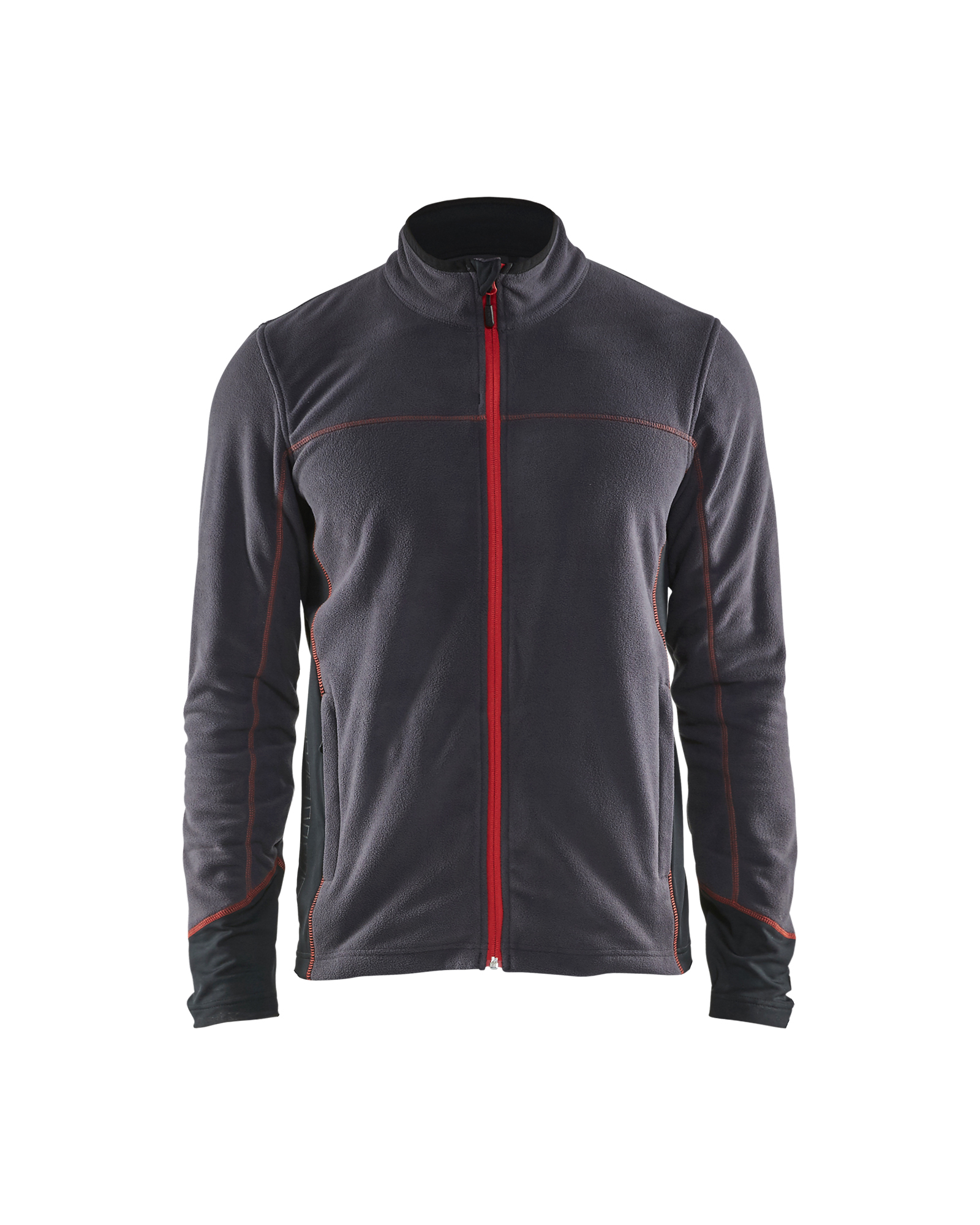 Veste micropolaire Blåkläder 4995 Gris anthracite/Rouge Blaklader - 499510109756