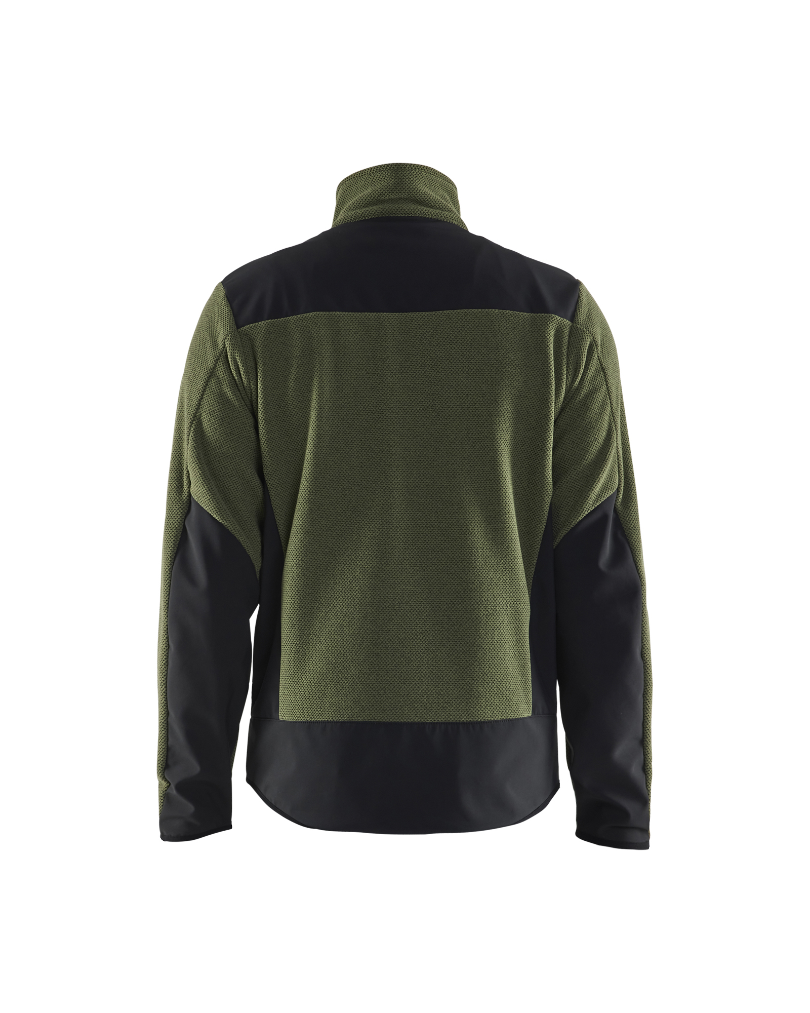 Veste tricotée avec softshell Blåkläder 5942 Vert foncé/Noir Blaklader - 594225364199