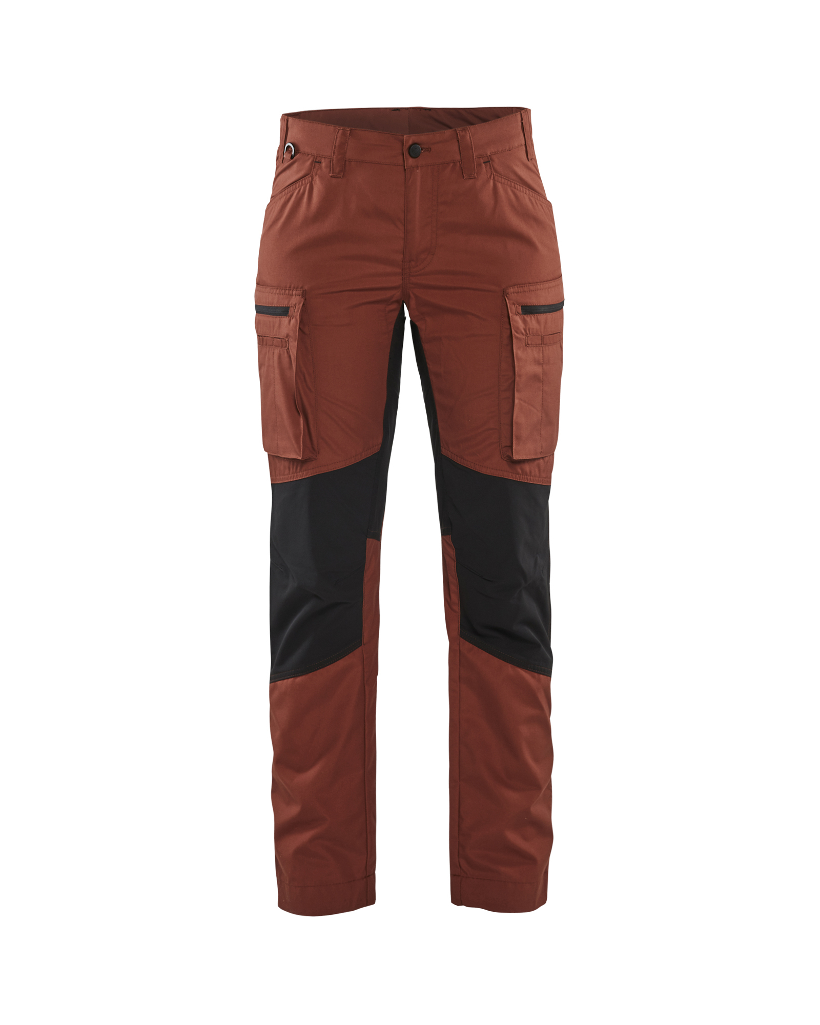 Pantalon maintenance +stretch femme Blåkläder 7159 Rouge brique/Noir Blaklader - 715918455999C