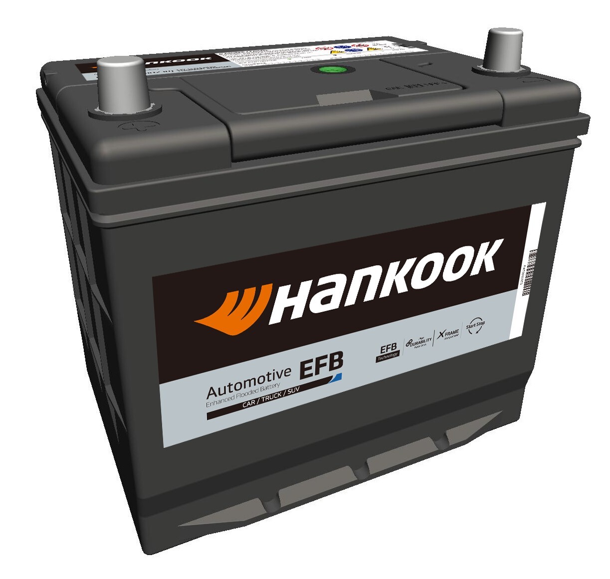 BATTERIE 12V 70Ah 670A 230X172X200 - HANKOOK - EFB115D23L(Q85)