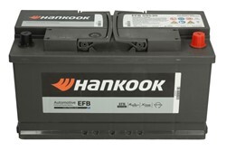 BATTERIE 12V 95Ah 850A 354X174X190 - HANKOOK - EFB 59530