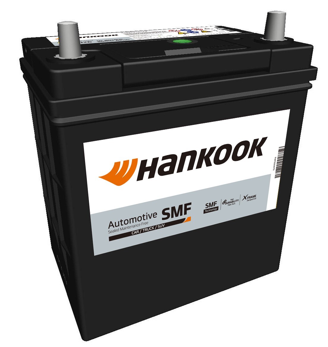 BATTERIE 12V 40Ah 360A 187X127X200 - HANKOOK - MF54026