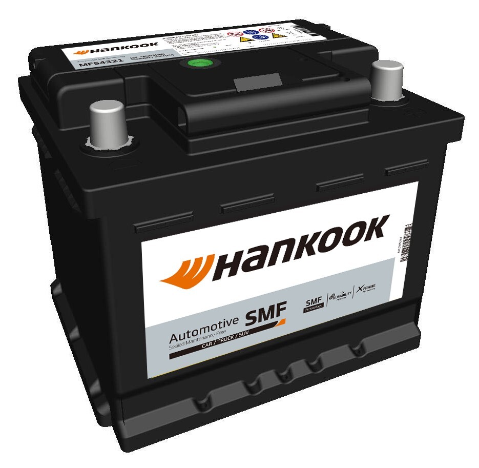 BATTERIE 12V 45Ah 450A 208X174X175 - HANKOOK - MF54321