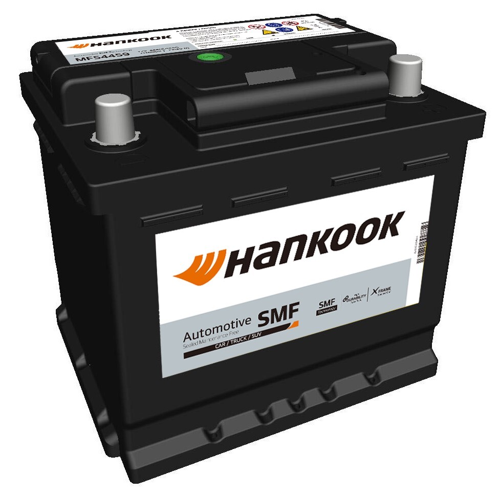 BATTERIE 12V 50Ah 420A 208X174X190 - HANKOOK - MF55054