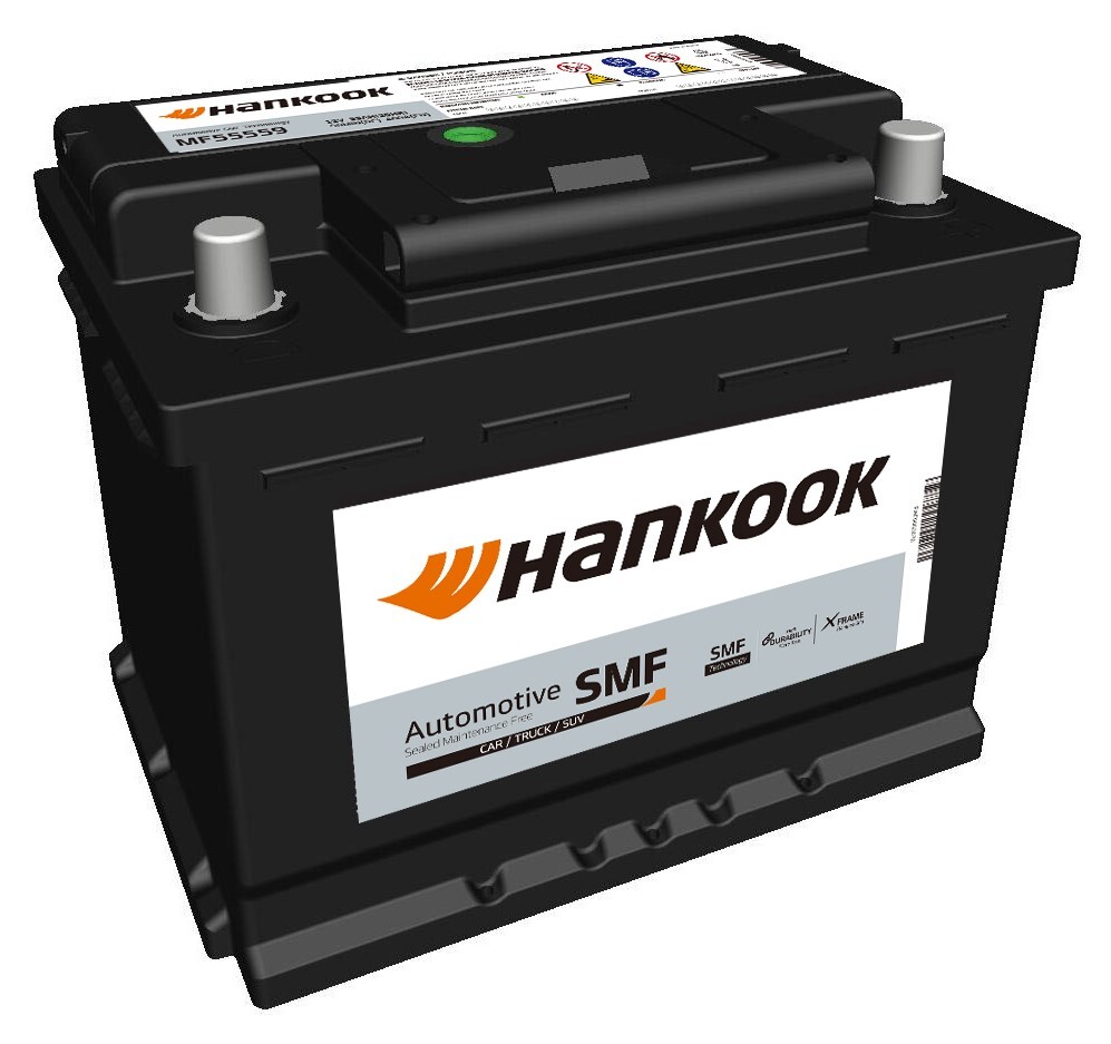 BATTERIE 12V 62Ah 540A 242X174X190 - HANKOOK - MF56219