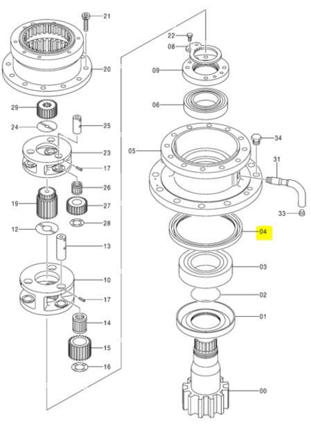 JOINT - HITACHI - 4411143