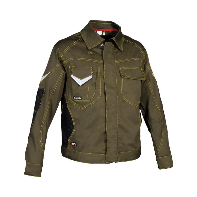 Veste WORKMASTER taupe ssw - Taille standard - COFRA - V011-0-03