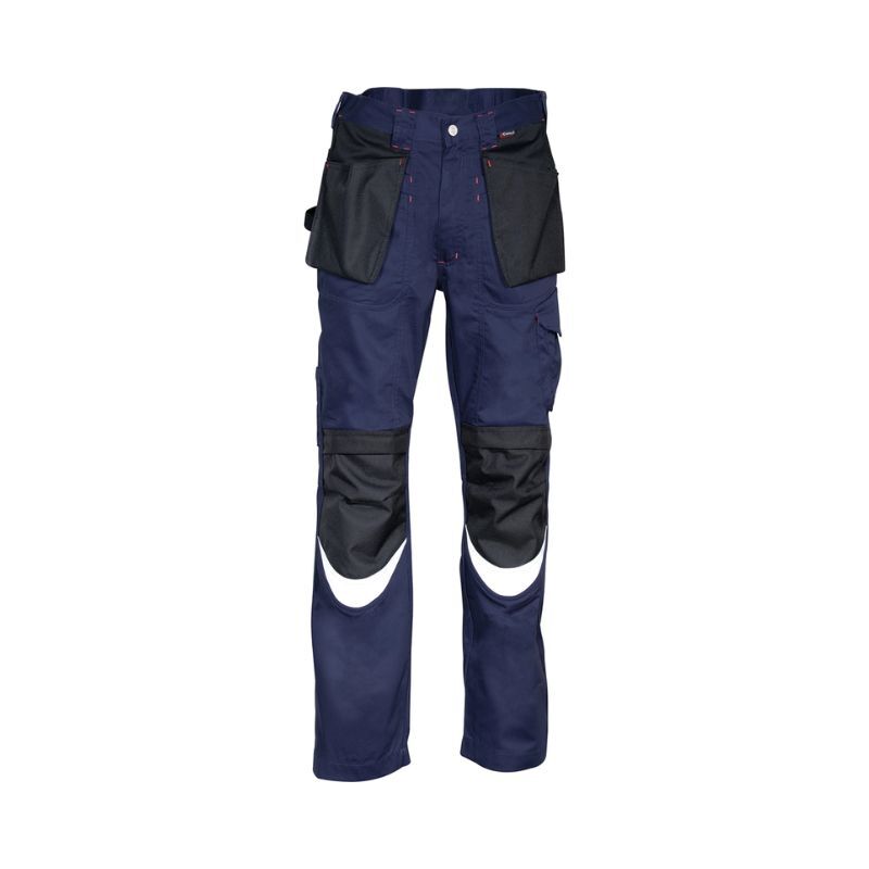 Pantalon BRICKLAYER bleu/noir - Jambes longues - COFRA - V015-0-02