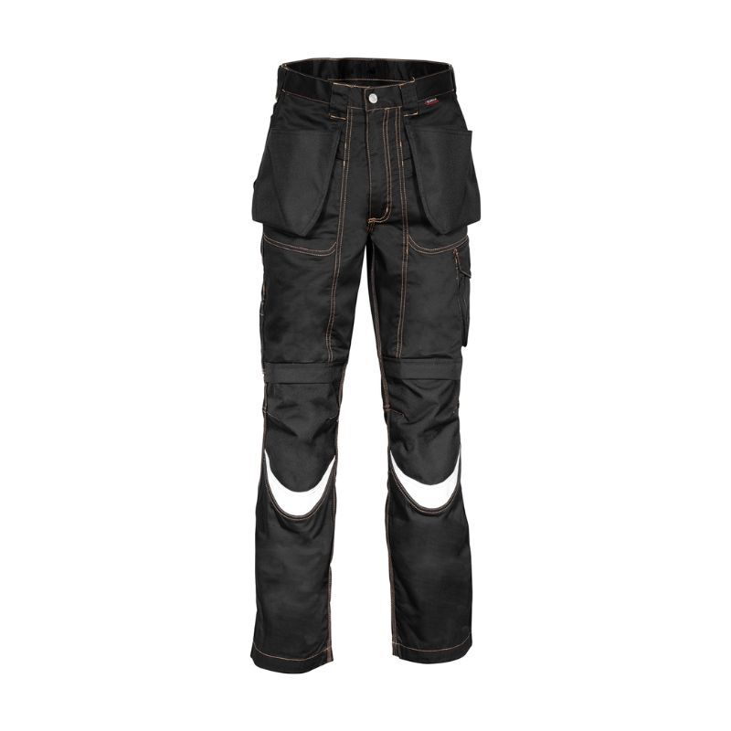 Pantalon BRICKLAYER noir/noir - Jambes longues - COFRA - V015-0-05