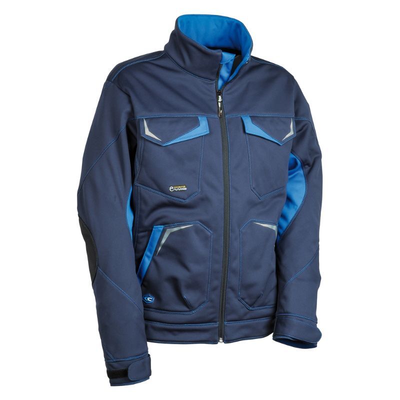 Veste Softshell MIRASSOL bleu marine/roi - Taille standard - COFRA - V483-0-02