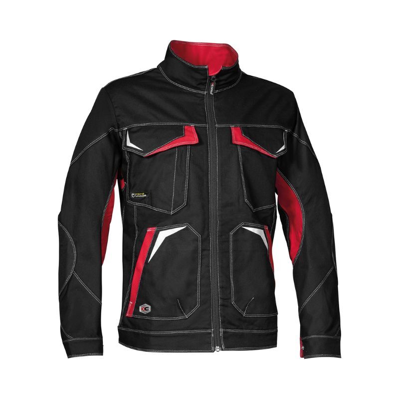 Veste GETAFE noir/rouge - Taille standard - COFRA - V485-0-05