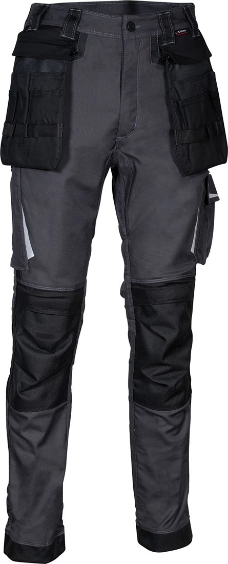 Pantalon Multipoche GONDOMAR anthracite noir - Jambes longues - COFRA - V486-0-06