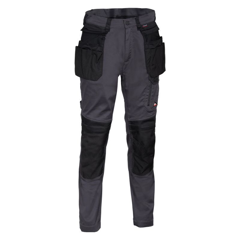 Pantalon Multipoches KUDUS gris/noir - Jambes longues - COFRA - V568-0-01