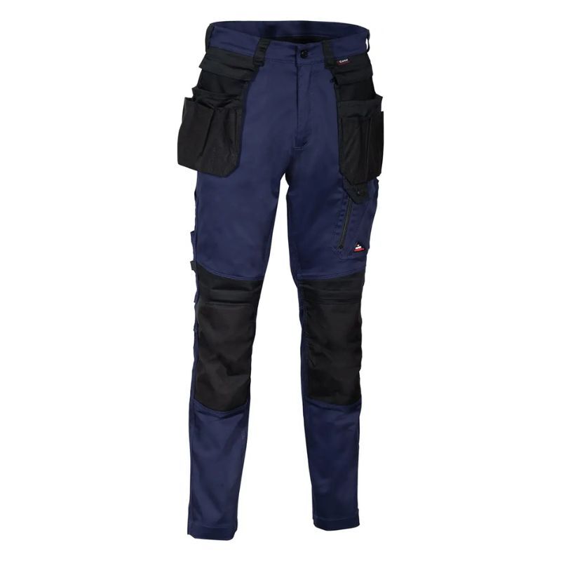 Pantalon Multipoches KUDUS bleu/noir - Jambes longues - COFRA - V568-0-02