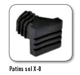 Patin sol CENTAURE (la paire) pour marche pied X-O-380535