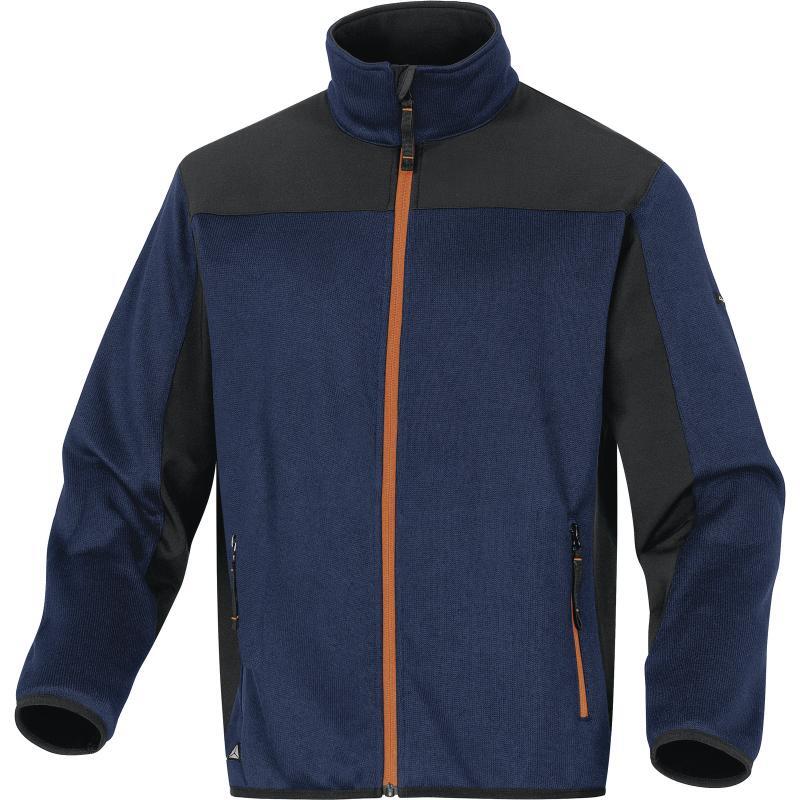 VESTE POLAIRE DELTA PLUS ASPECT PULL POLYESTER BLEU MARINE - BEAVEMO