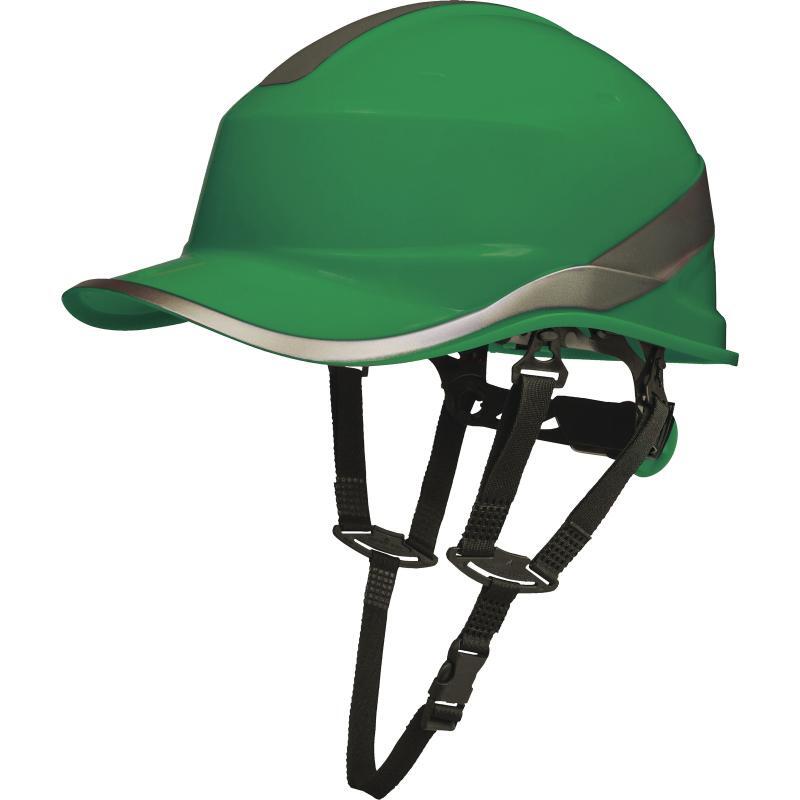 Casque de chantier abs style casquette baseball + jugulaire - serrage rotor DELTA PLUS - D020DIAM5UPVE0