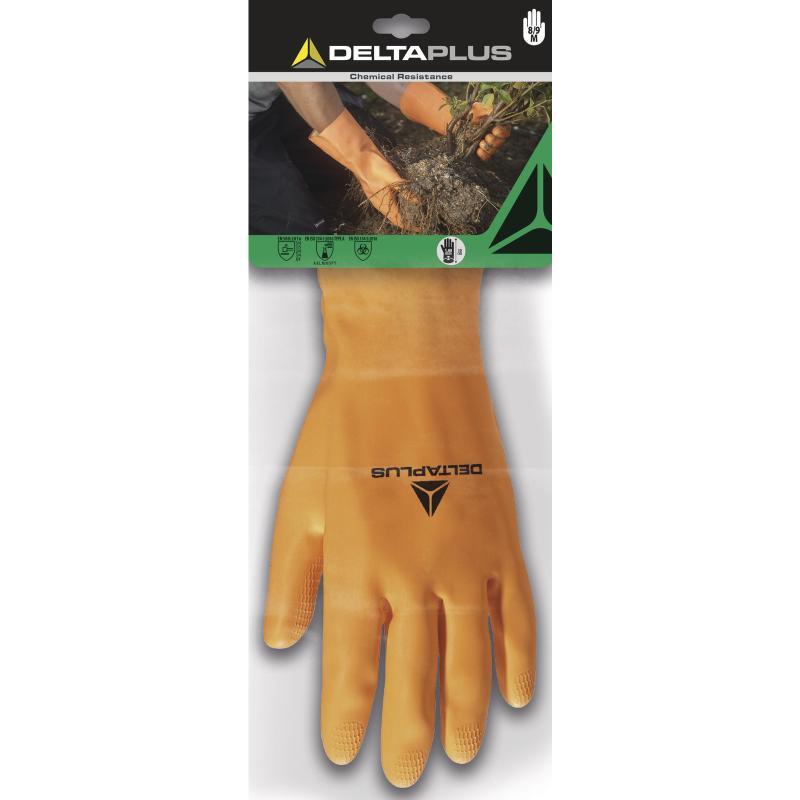 GANTS DELTA PLUS LATEX LOURD - 30 CM - DPVE450OR00