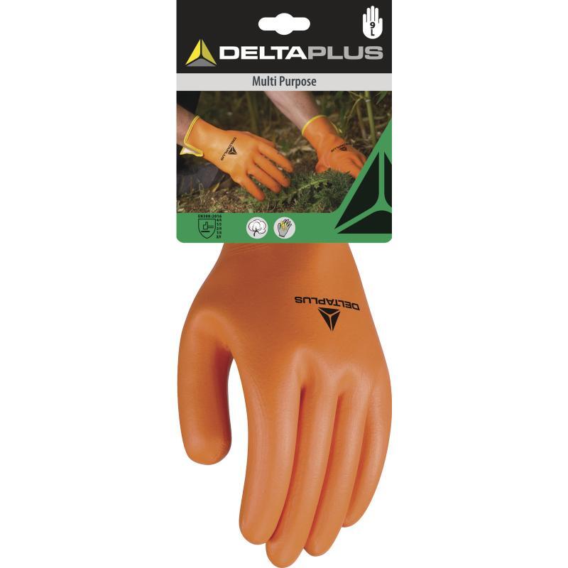 GANTS DELTA PLUS TOUT ENDUIT MOUSSE DE NITRILE - DPVE716OR0