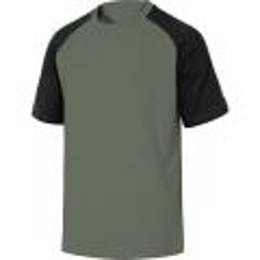 TEE-SHIRT DELTA PLUS 100% COTON GENOA VERT-GRIS - GENOAVE0