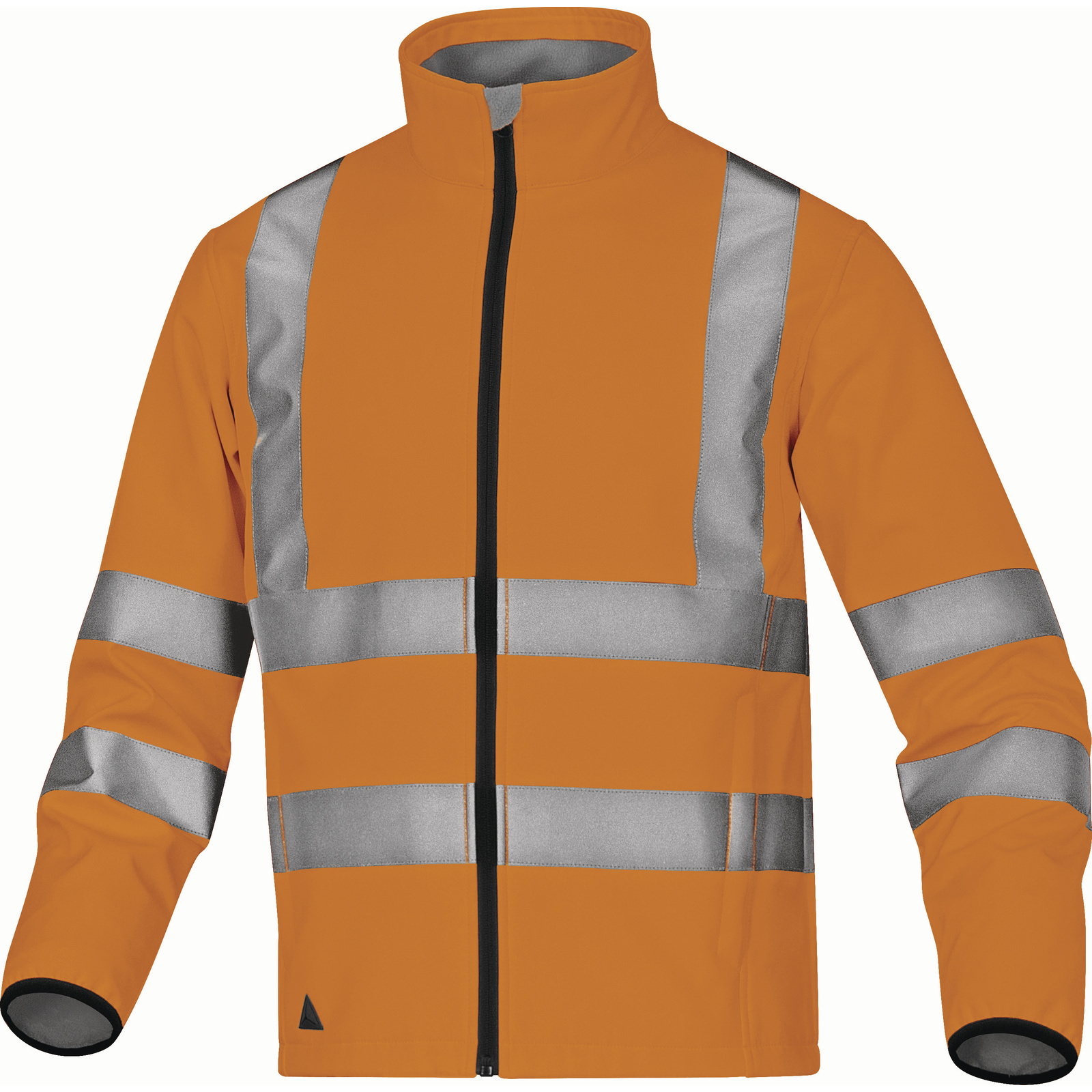 VESTE ORANGE FLUO LEGA DELTA PLUS SOFTSHELL POLYESTER 3 COUCHES LAMINÉES - LEGAOR0