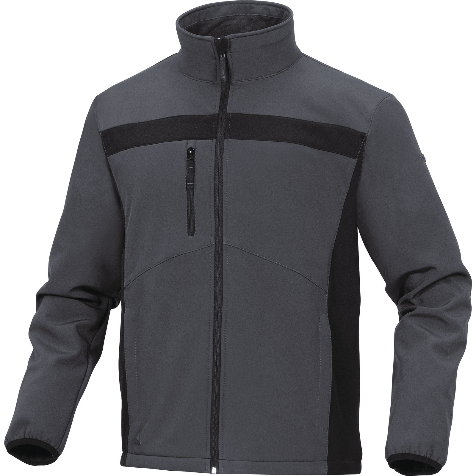 VESTE DELTA PLUS SOFTSHELL POLYESTER/ELASTHANE LULEA2 GRIS / NOIR - LULE2GR0