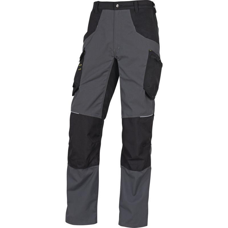 PANTALON DE TRAVAIL DELTA PLUS MACH SPIRIT 60% COTON / 40% POLYESTER 270 G/M² GRIS-NOIR -M5PA2GN0