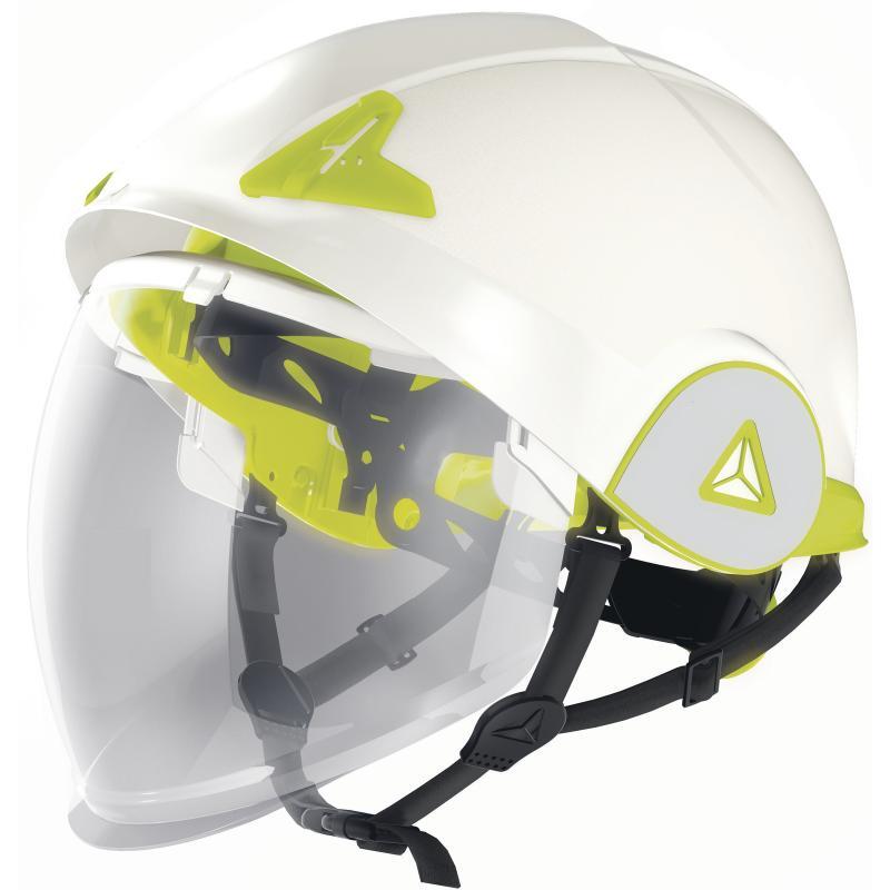 Casque de chantier double coque avec visière escamotable integrée DELTA PLUS - ONYXBJ