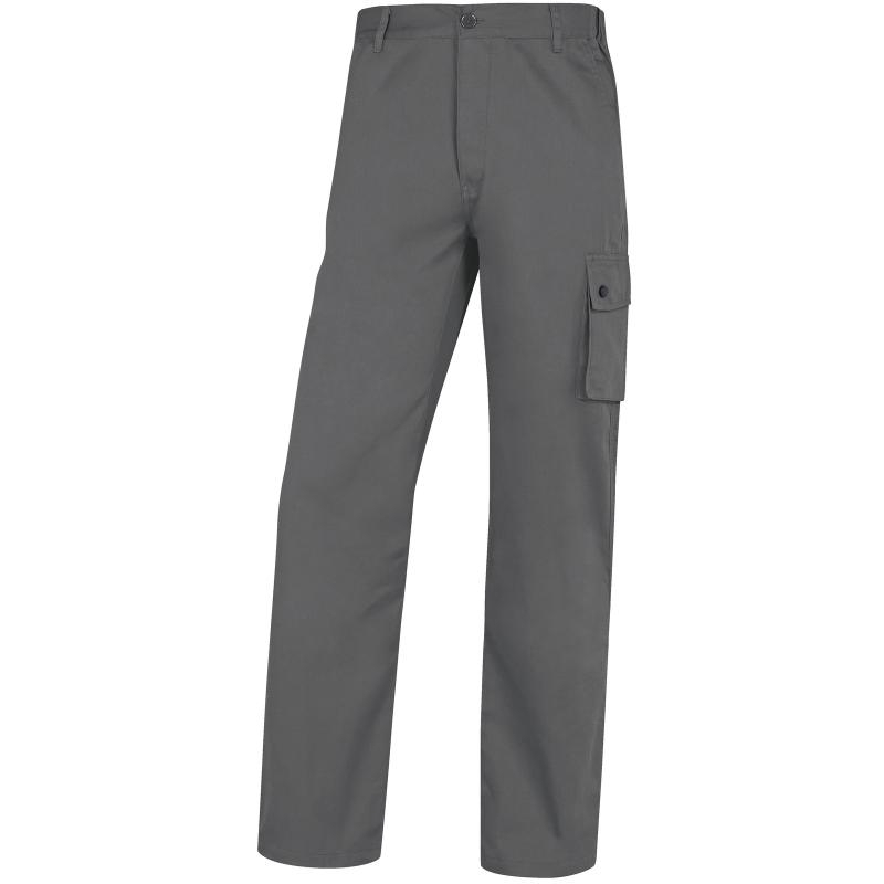 PANTALON DE TRAVAIL DELTA PLUS PALAOS COTON GRIS - PALIGPAGR0