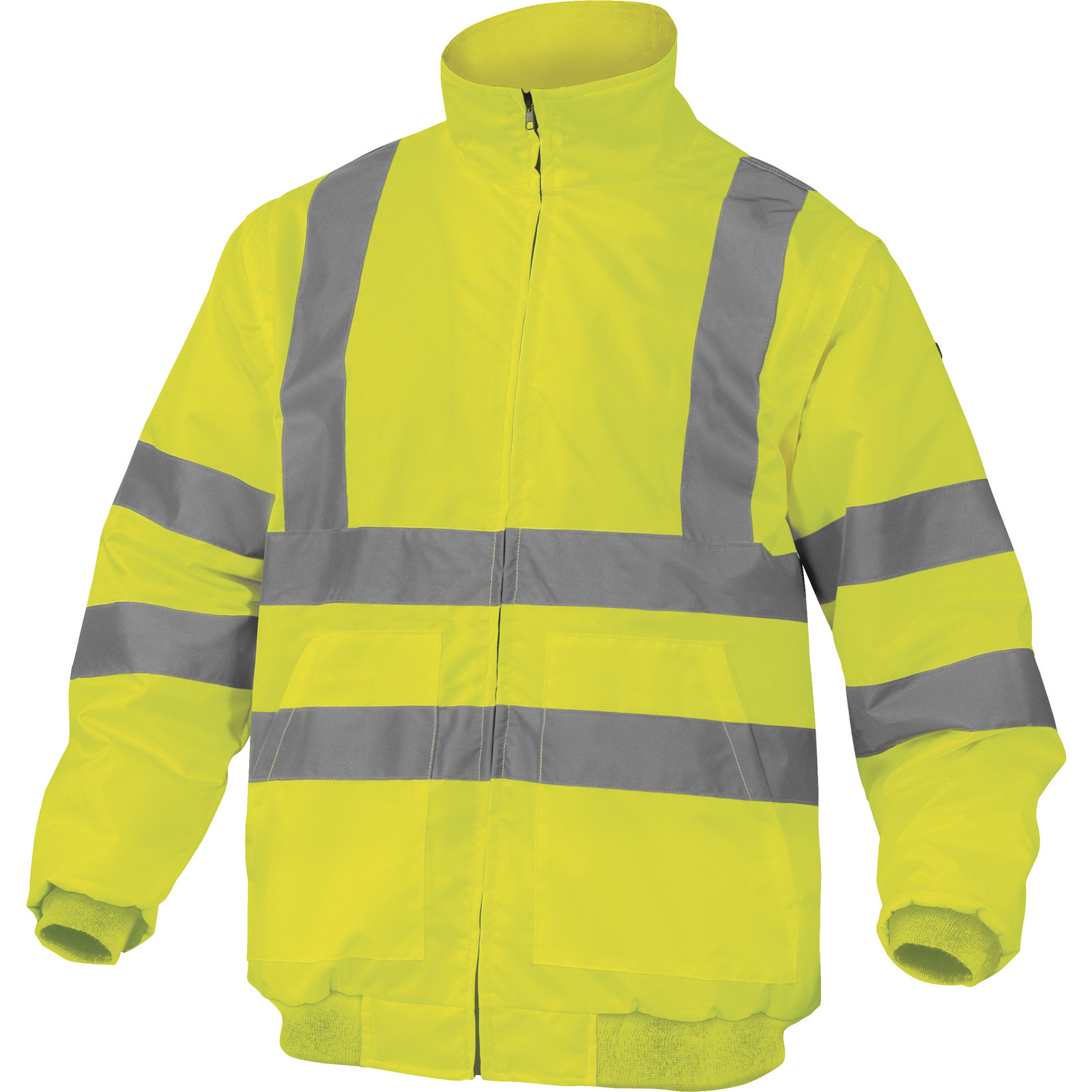 BLOUSON DELTA PLUS HAUTE VISIBILITÉ POLYESTER OXFORD ENDUIT PU JAUNE RENO HV- RENHVJA0