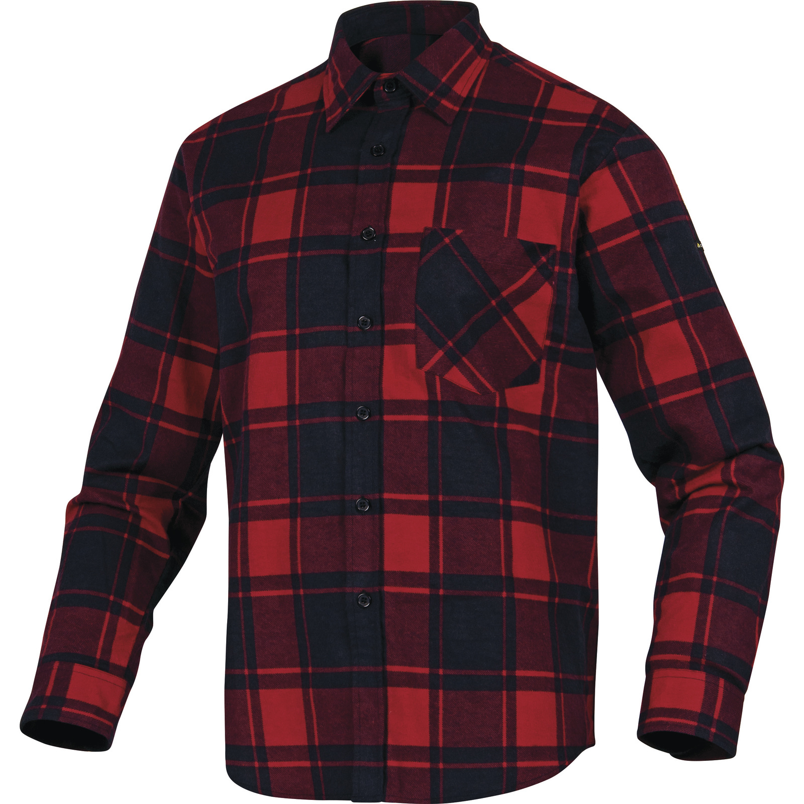 CHEMISE DE TRAVAIL DELTA PLUS RUBY ROUGE NOIR - RUBYRO0