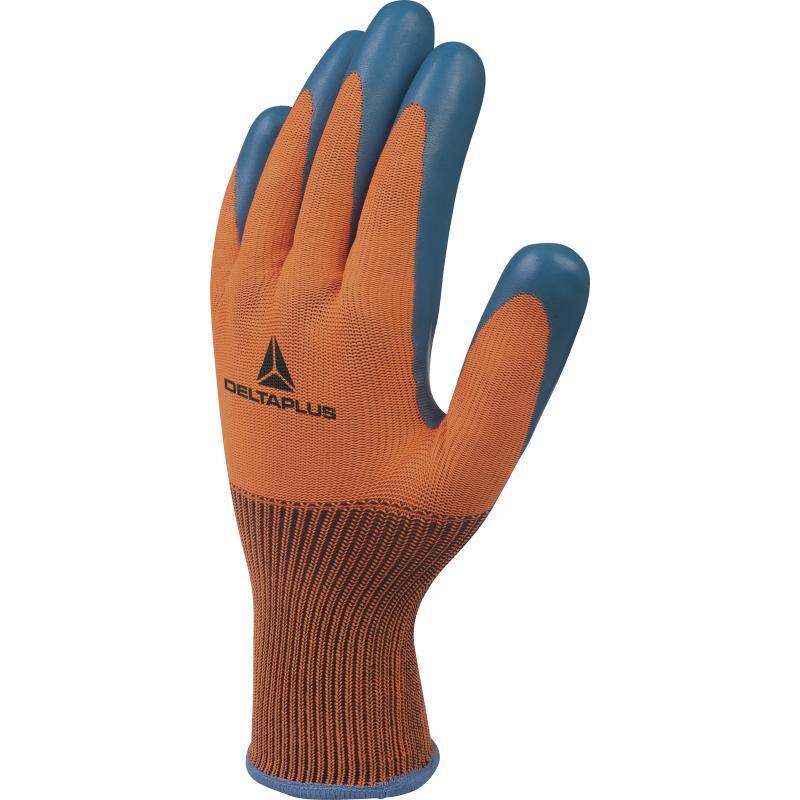 Gant tricot polyester - paume enduite latex DELTA PLUS - D020VE7330