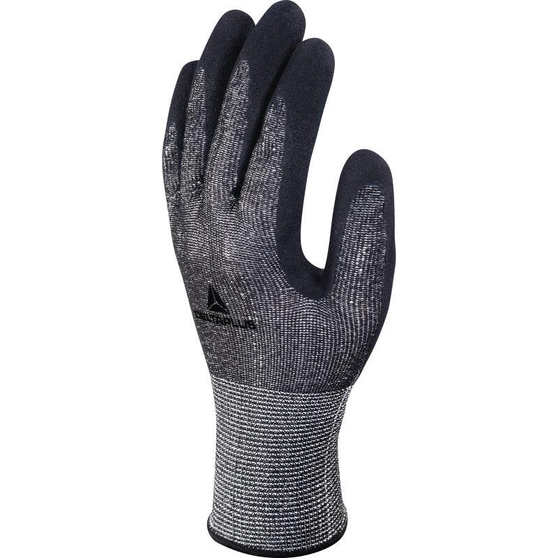 GANT DELTA PLUS TRICOT DELTANOCUT® PAUME ENDUITE NITRILE MOUSSE JAUGE 13 NOIR -VECUT53NO0