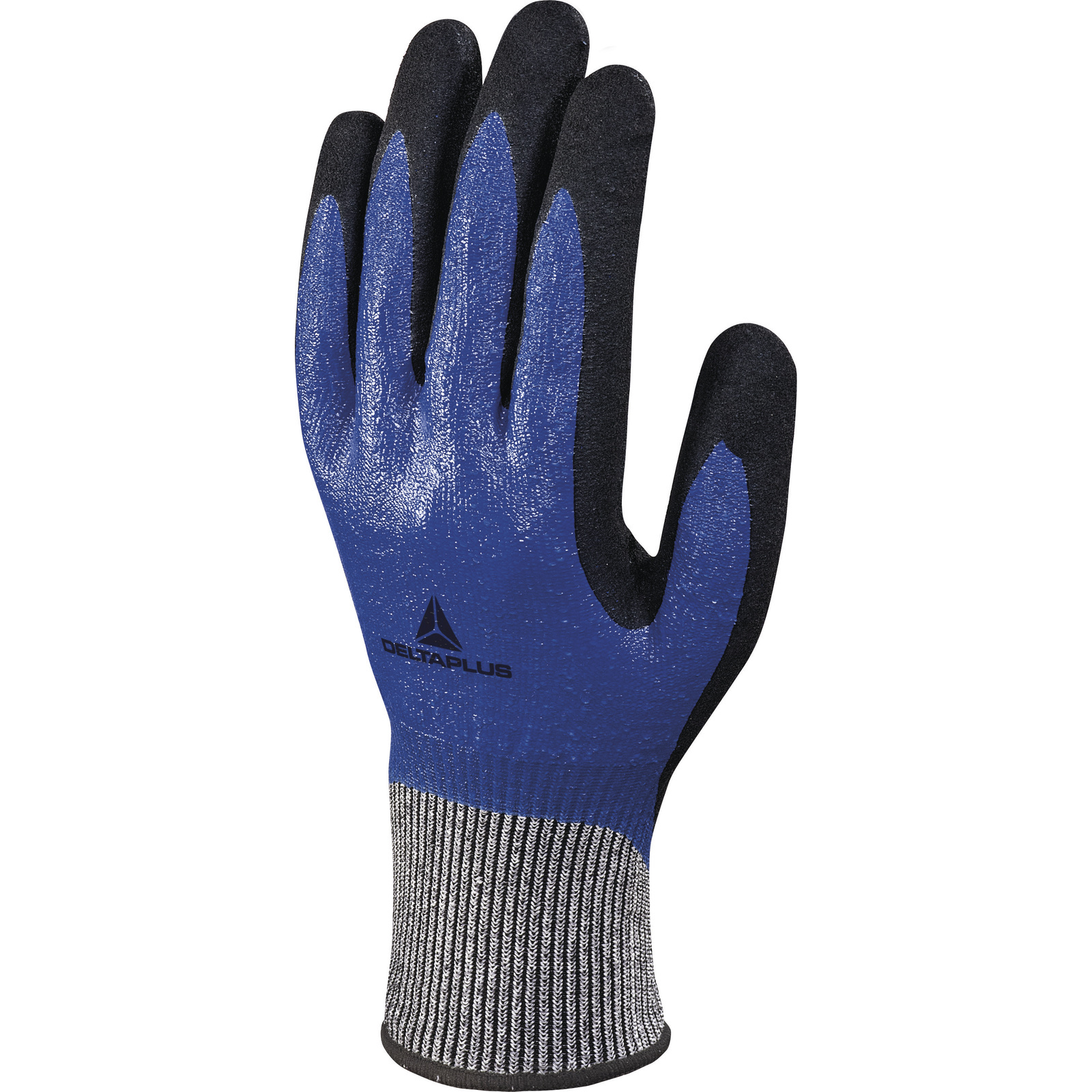 GANT TRICOT DELTA PLUS DELTANOCUT®+ - DOUBLE ENDUCTION NITRILE BLEU - VECUT54BL0