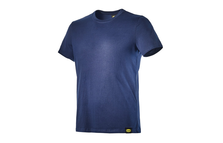 T SHIRT DIADORA EN COTON JERSEY BLEU - 160306600620